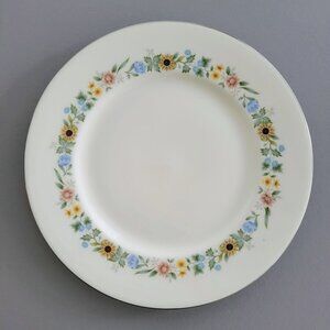 Vintage Royal Doulton LUNCHEON Plate Pastorale Shabby Chic Floral c.1970s-90